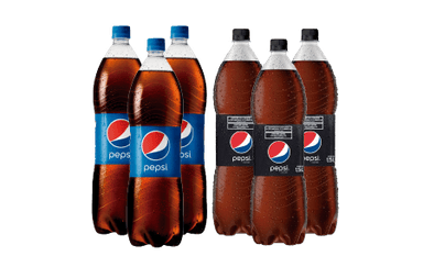 Pepsi y Pepsi Black 1,75L
