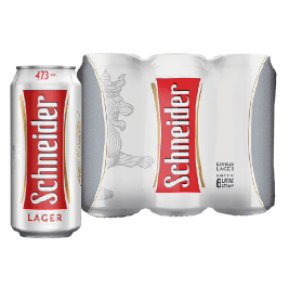 Cerveza Schneider Lata 473 cc